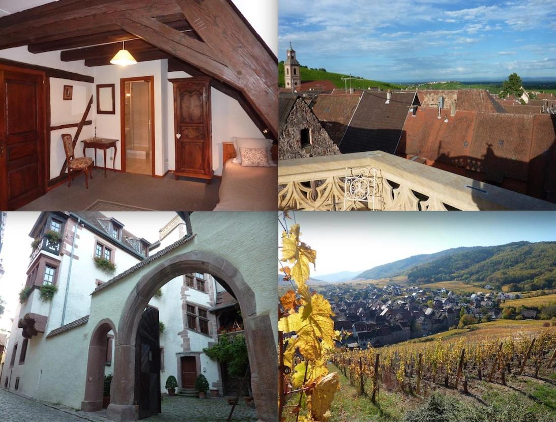 Adrihof A Riquewihr, Cour De L'Abbaye D'Autrey Bed and Breakfast Εξωτερικό φωτογραφία